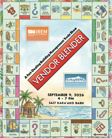 Vendor Blender Monopoly Save The Date