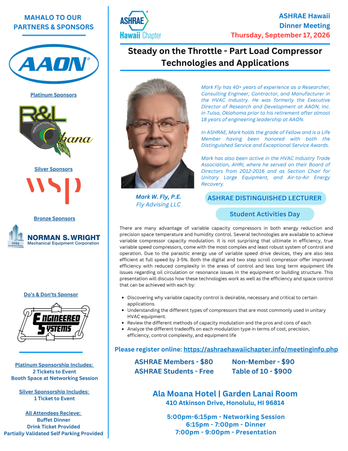 20260917 Ashrae Dinner Meeting Flyer